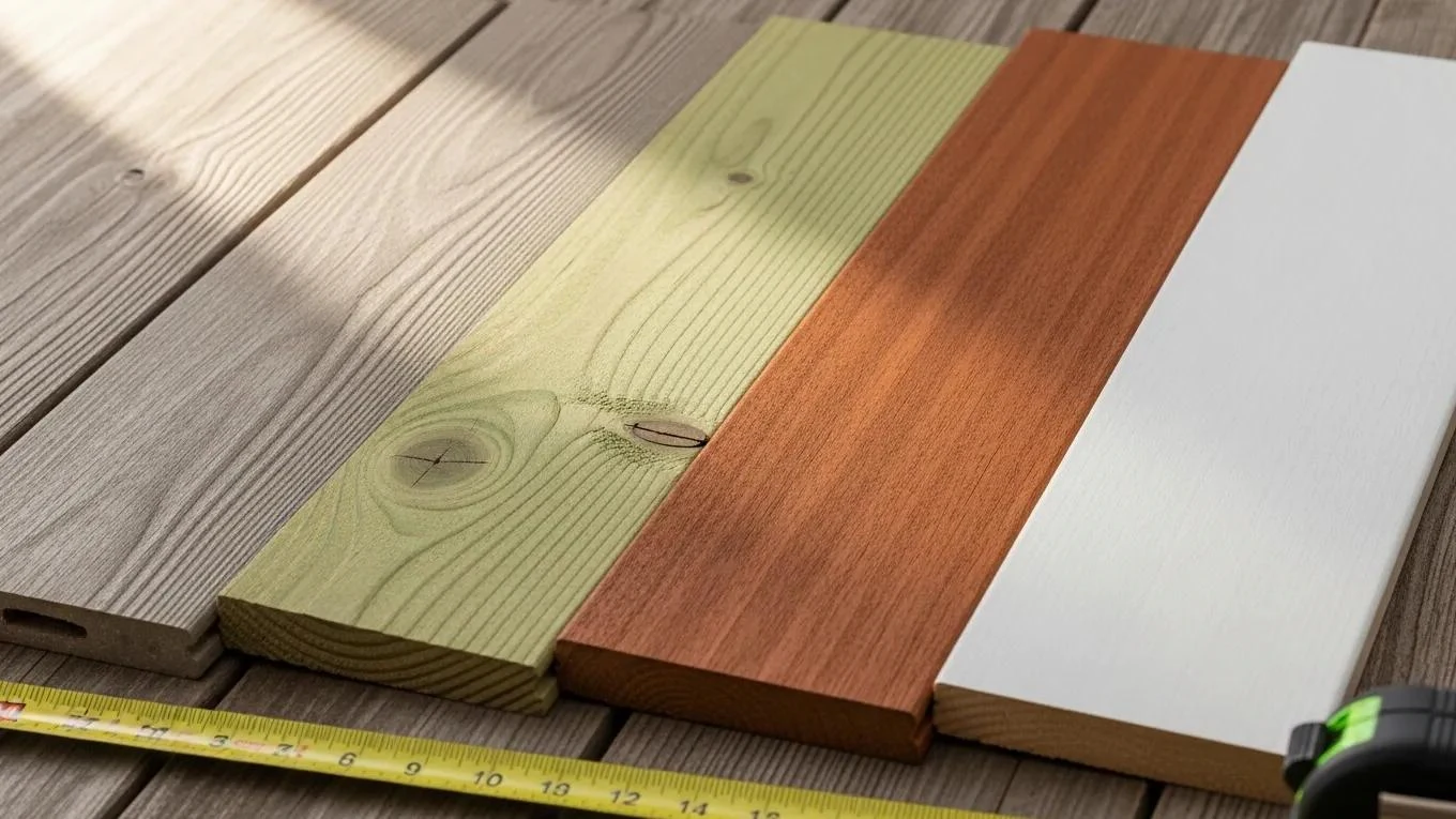 Premium cedar wood deck with natural finish built by expert deck builders in Tampa